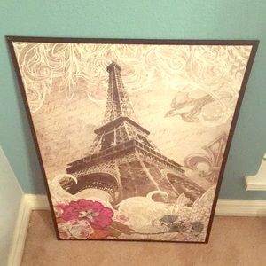 LARFE EIFFEL TOWER POSTER